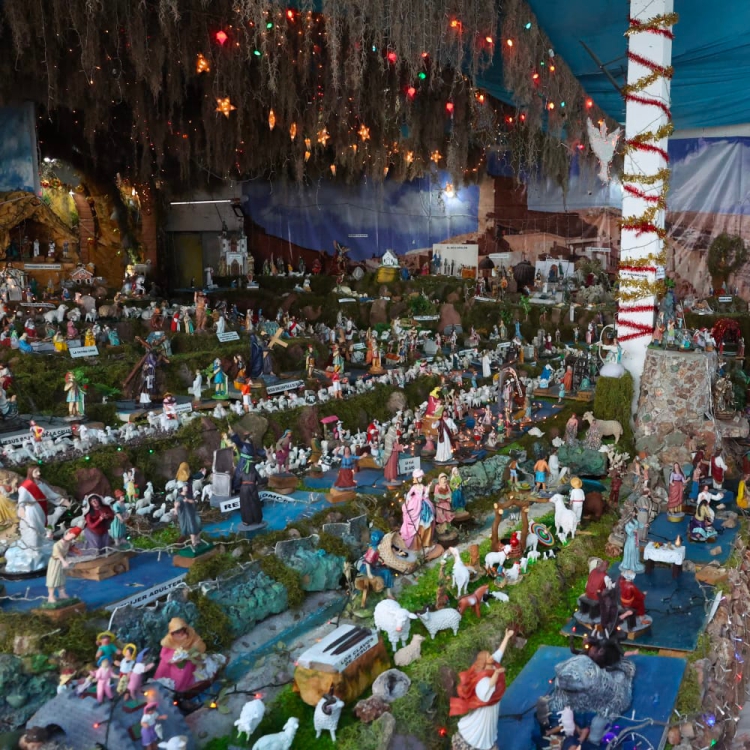 Villanueva muestra al mundo Nacimiento Monumental con 64 años de tradición