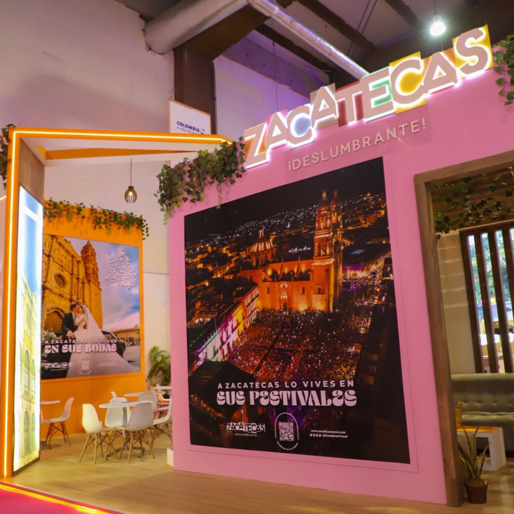 Gobierno de Zacatecas, presente en el 50 Tianguis Turístico México 2026