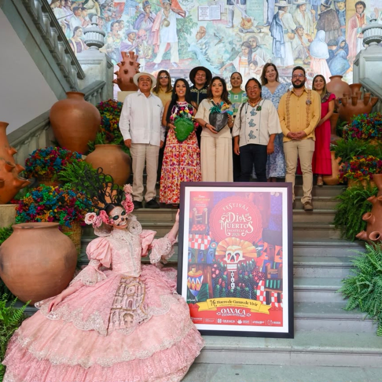 Oaxaca participará como estado invitado en celebración de Día de Muertos en Zacatecas